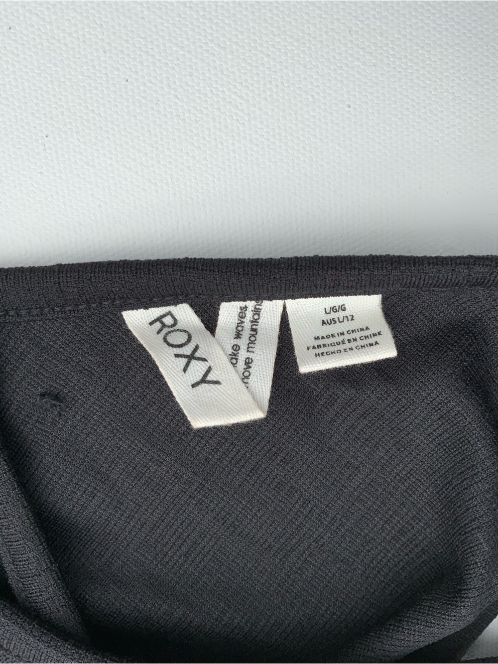 Roxy Black Tank Midi Dress, back cut out, the lbd you didn’t even know u need - Picture 5 of 5